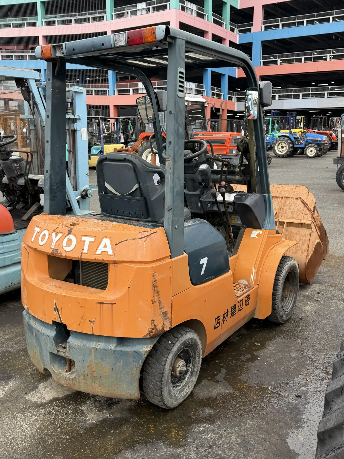 トヨタ ホイールローダー - 5SD7